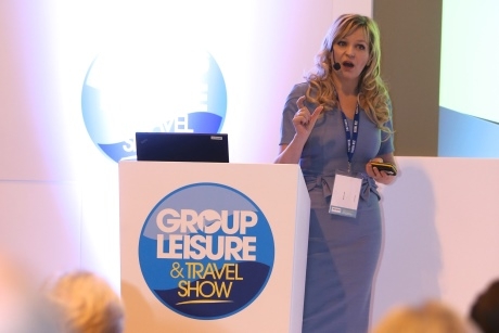 Jasmine Birtles at the Group Leisure %26 Travel Show 2015
